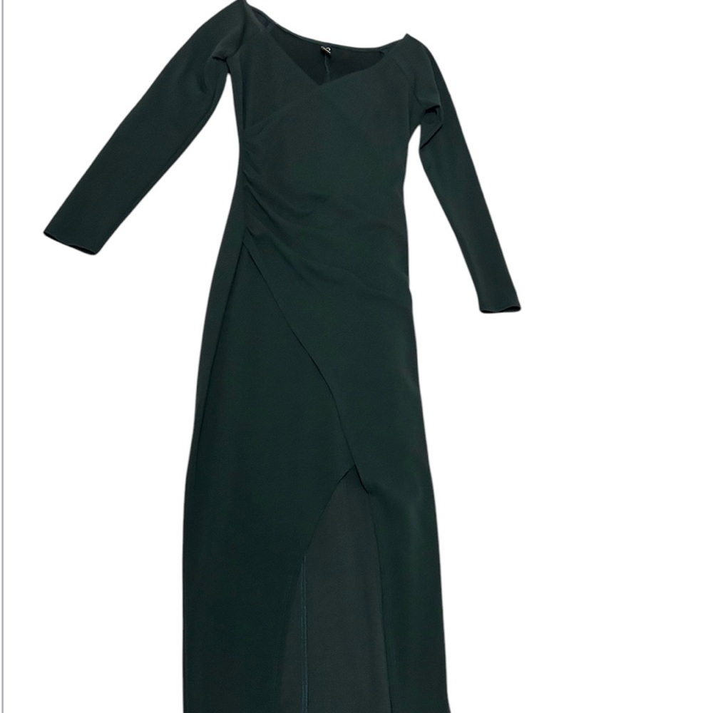 #windsor Green Evening Gown